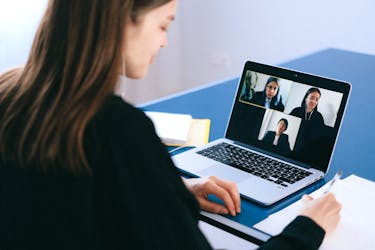 Image of a video conference